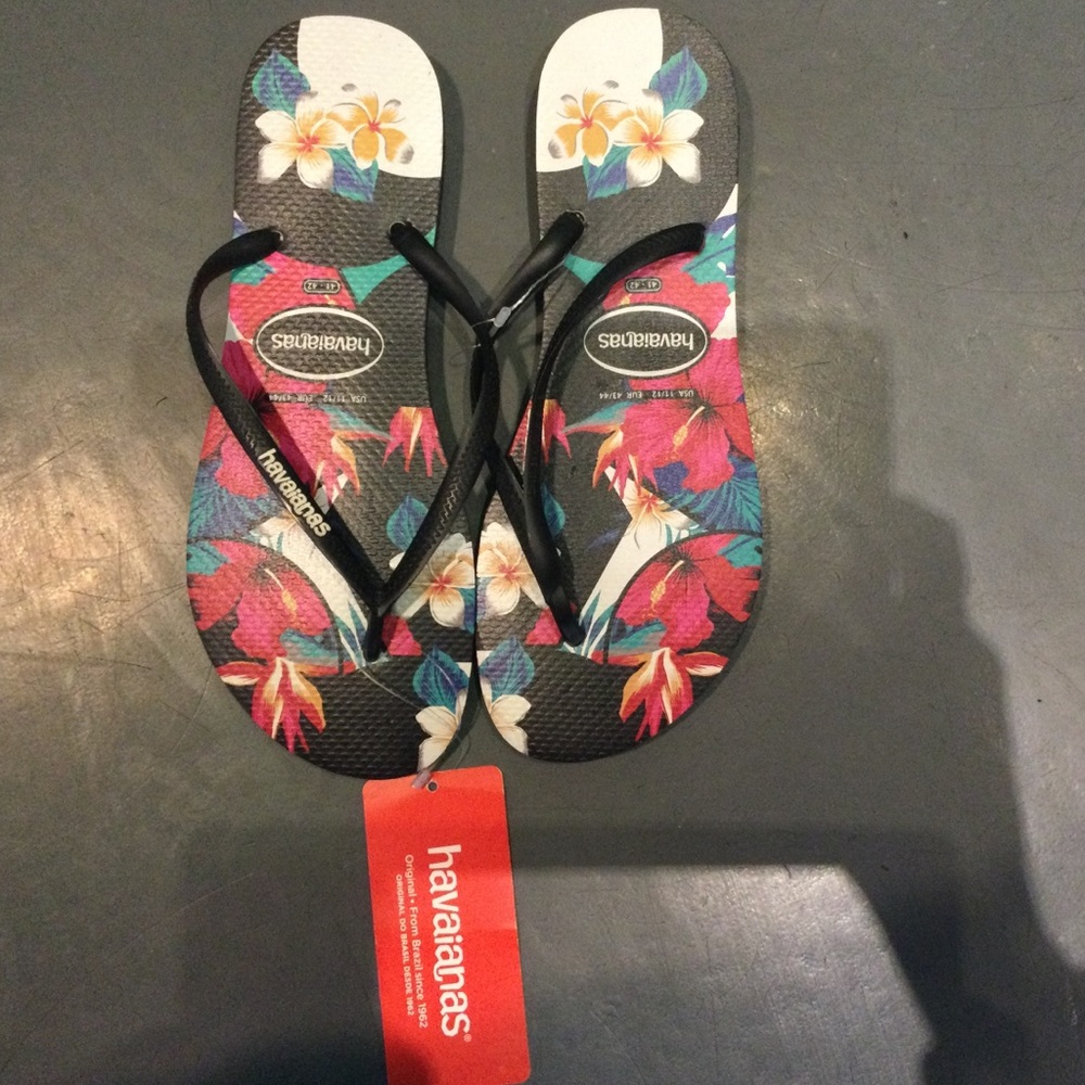 Havaianas Slim Flower Print Size 11/12